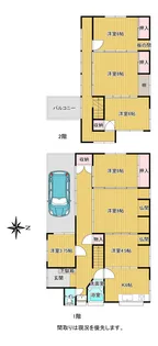 新潟県三条市田島1【一戸建】の間取り