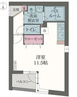 EVERGREEN【4階】の間取り