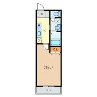 埼玉県草加市栄町2【マンション】の間取り