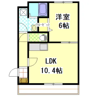 マリベールONO【3階】の間取り