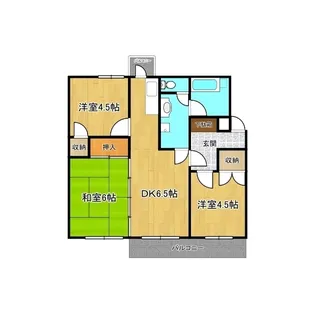 浦和東マンション【3階】の間取り