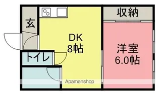 久保ビル【3階】の間取り
