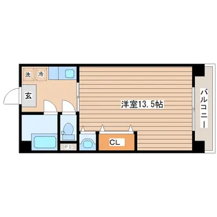 第二丸昌興業ビル【5階】の間取り