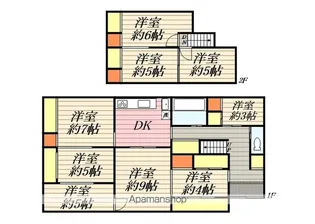岐阜県岐阜市長良【一戸建】の間取り