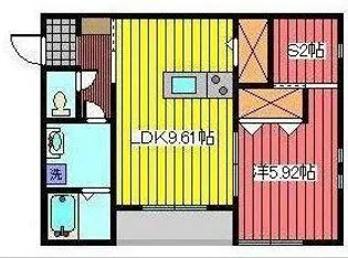 セピアA棟【1階】の間取り