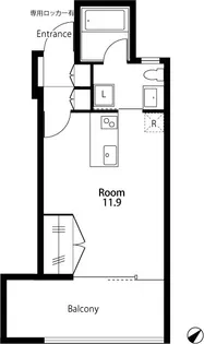 HANEGI TERRACE【2階】の間取り