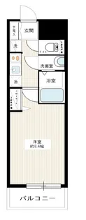 MAXIV西大島【2階】の間取り