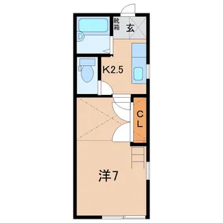アトリエM【2階】の間取り