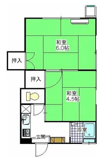 埼玉県川口市本前川1【アパート】の間取り