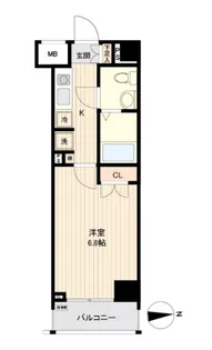 東京都練馬区東大泉2【マンション】の間取り