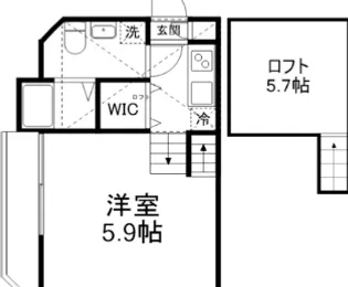 Cerebrare Nishifunabashi【2階】の間取り