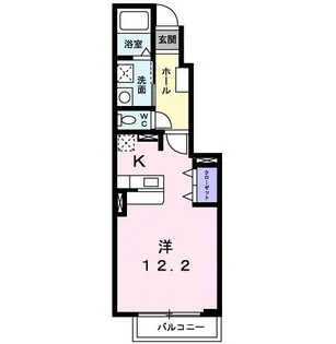 ブリッサ・ハウス【1階】の間取り