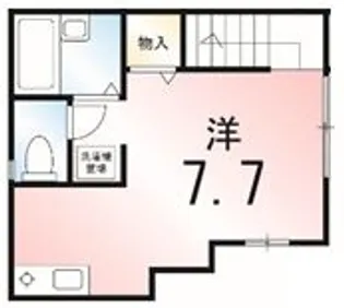 ランド・16足立【2階】の間取り