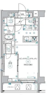 東京都足立区千住関屋町【マンション】の間取り