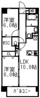 プライムアーバン千駄木【5階】の間取り