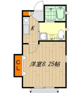 マルシェコート【1階】の間取り