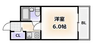 シャンテジョイフル【6階】の間取り