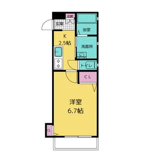 The Chens【1階】の間取り