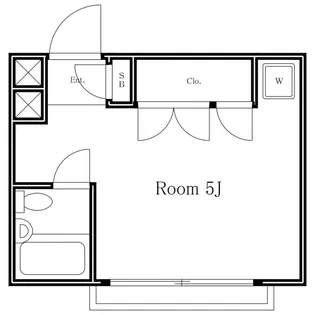 東京都渋谷区恵比寿3【マンション】の間取り