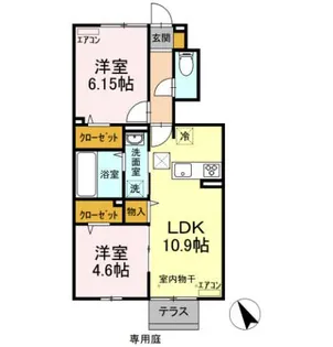 Flare Hills【1階】の間取り