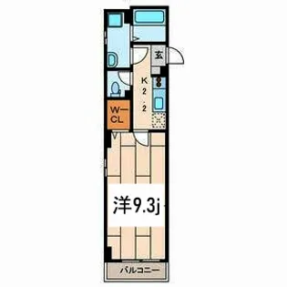 アルテール戸部【4階】の間取り