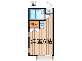 美しの森ハウス A棟【1階】の間取り