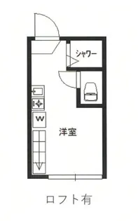 東京都新宿区西落合3【アパート】の間取り