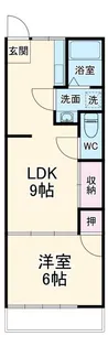 コーポ大島【2階】の間取り
