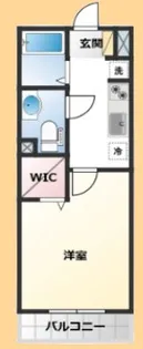 メゾン・コンフォール【1階】の間取り