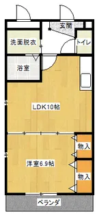 コンフォート錦【4階】の間取り