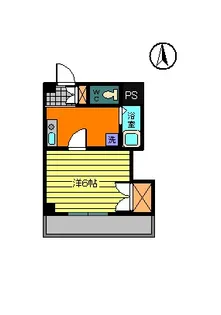 イースト1【2階】の間取り