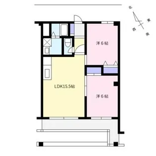 エスパシオさとう【3階】の間取り