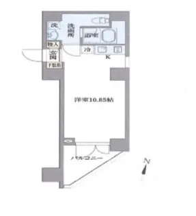 東京都新宿区歌舞伎町2【マンション】の間取り