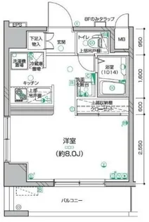 東京都墨田区横川1【マンション】の間取り