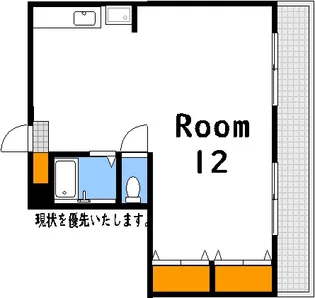コーポ藤田【4階】の間取り