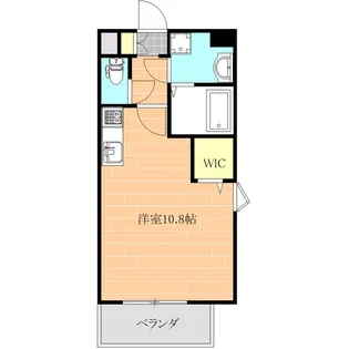 ヴェラ フィオーレ【8階】の間取り