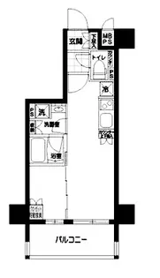 東京都台東区元浅草3【マンション】の間取り