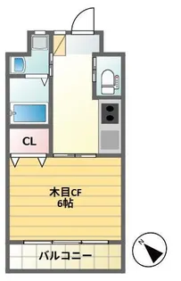 第2富喜マンション【4階】の間取り