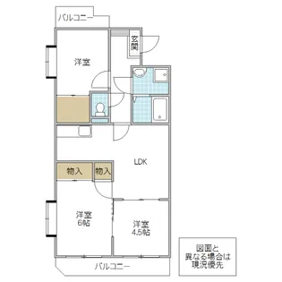 アメニティヒルズ【2階】の間取り