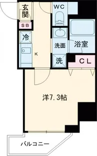 ハーモニーレジデンス大塚山手【11階】の間取り