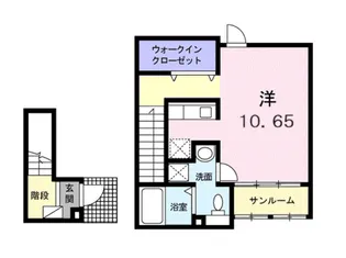 アルページュ町屋の間取り