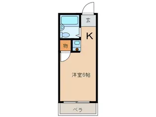 メゾンエトワ-ル【4階】の間取り