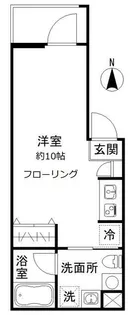 東京都北区志茂4【アパート】の間取り