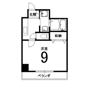 EXCEED桂【3階】の間取り