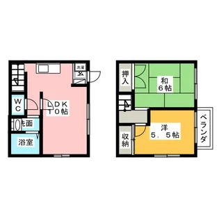 リモージュII【2階】の間取り