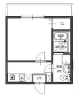 モダンアパートメント日吉ヴィラ【2階】の間取り