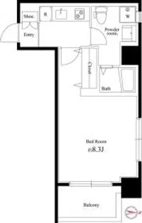 パティーナ本所吾妻橋【2階】の間取り