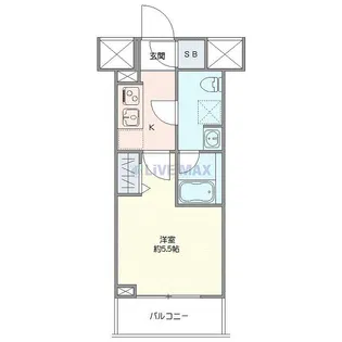 ジェノヴィア西川口III【8階】の間取り