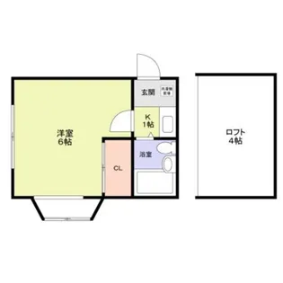アメニティ東戸塚【1階】の間取り