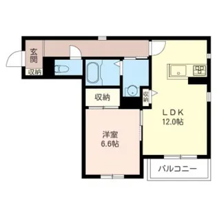 Old tree 2nd【2階】の間取り